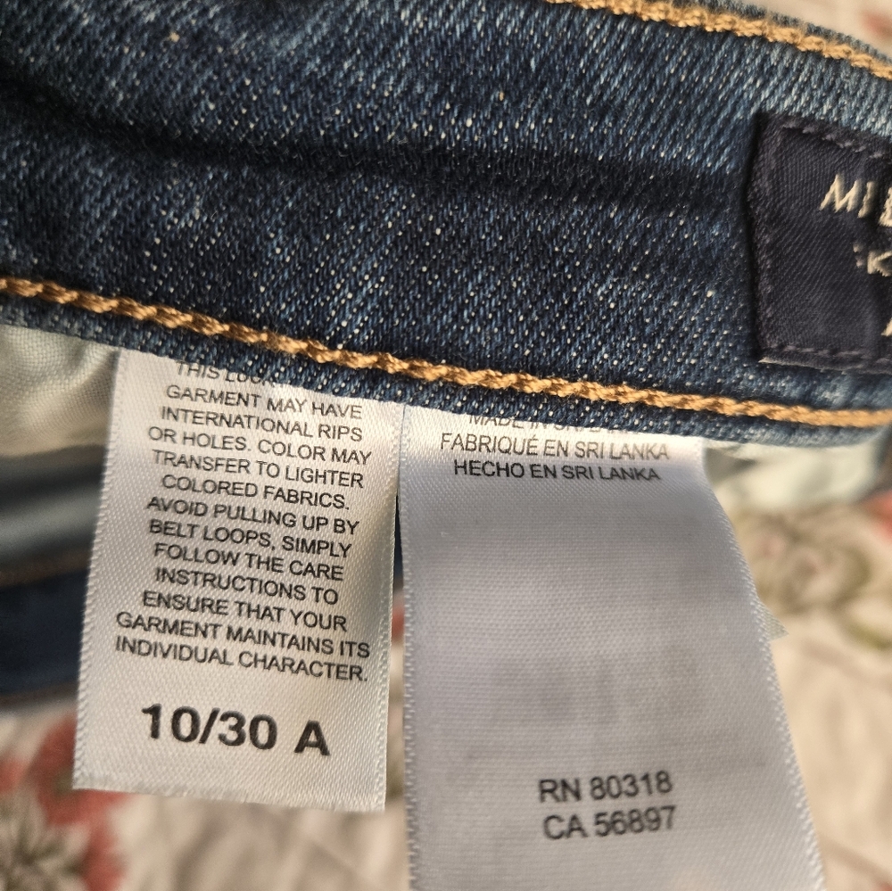 Womens Lucky Brand ankel blue jeans size  10 - Picture 9 of 9
